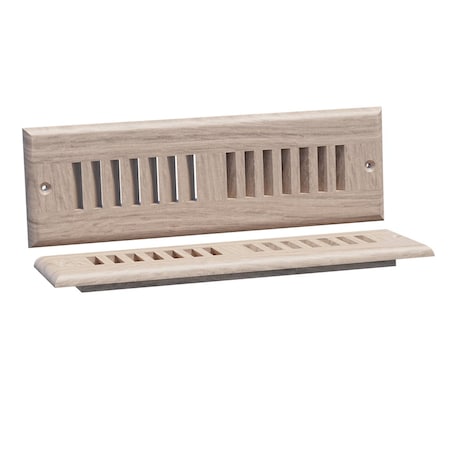 Designs Of Distinction Small Self Rimming Toe Kick Vent - White Oak 01992010WK1